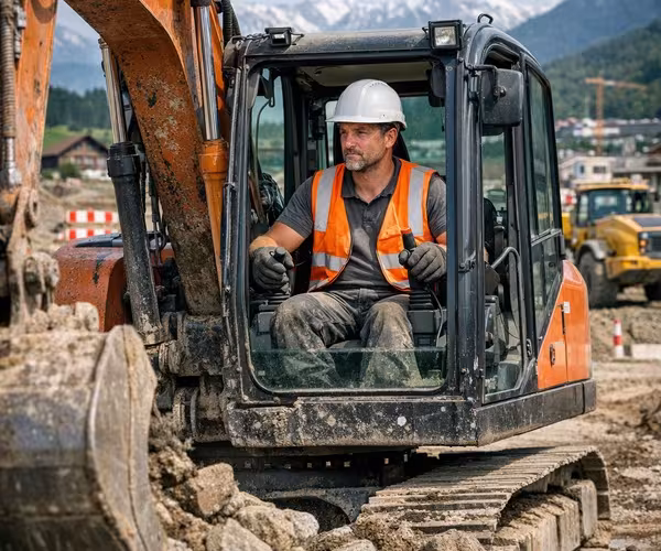 Baumaschinenführer in Cham