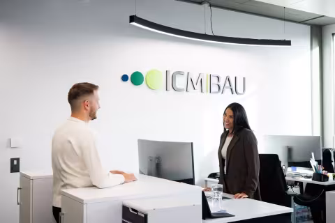 Vermittlung durch ICM Bau